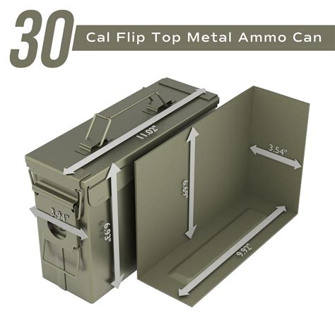 Amazon.com: RPNB Metal Ammo Can, 30 Cal Military and Army 